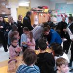 Déjeuné à l'école de Lucie
