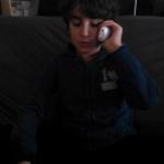 Clément au téléphone