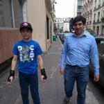 Clément à roller