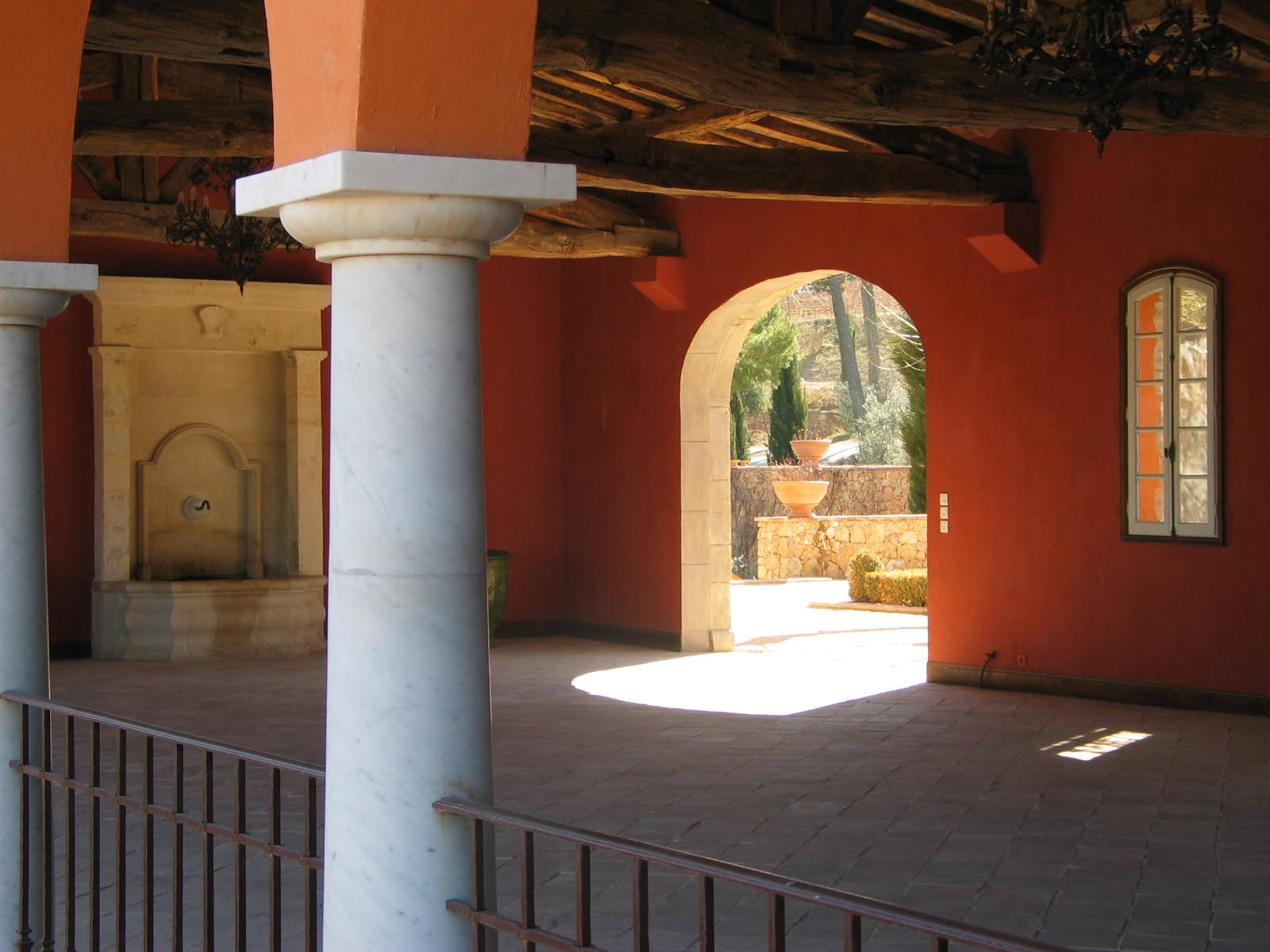 Lieu du coktail - cloître