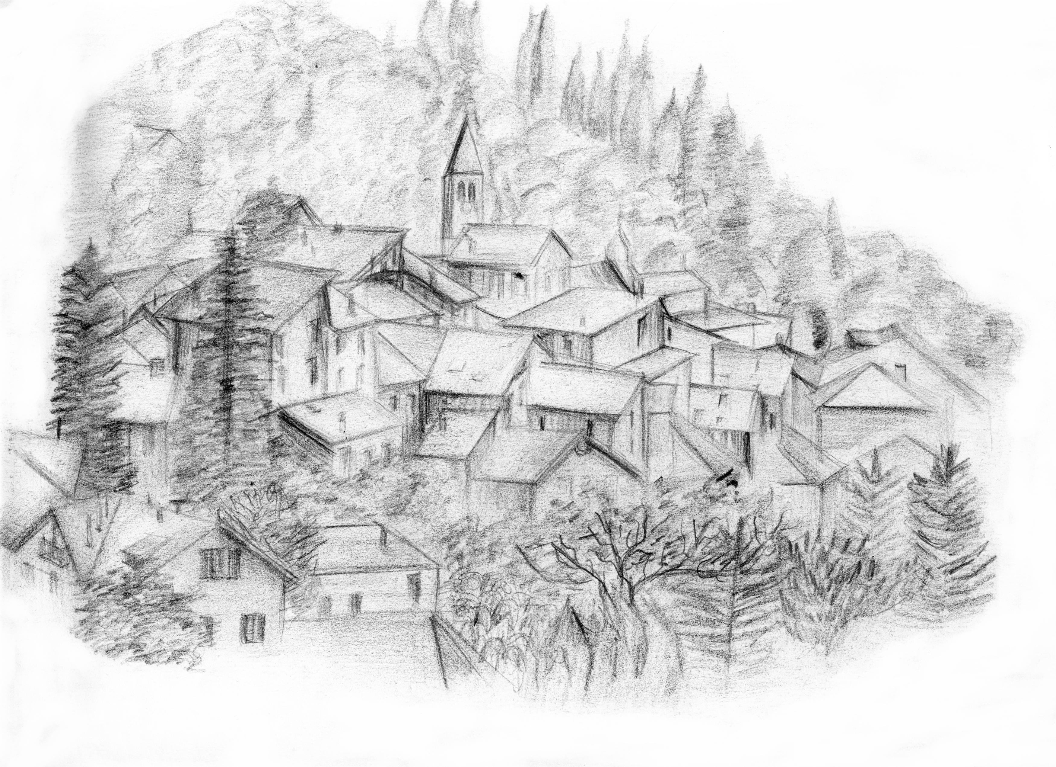 Village de St Martin de Vésubie